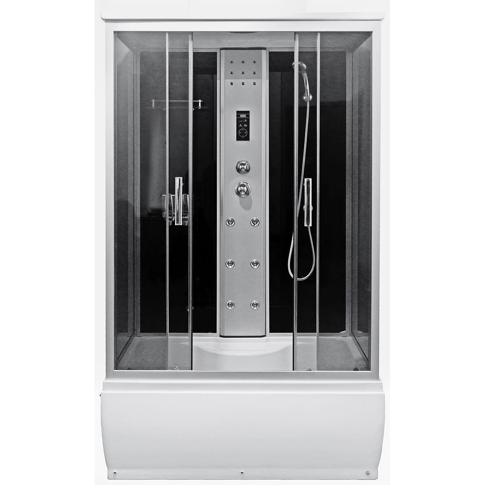 KABINA WANNA PRYSZNICOWA 120x85 cm z HYDROMASAŻ/EM 7347045613 oficjalne archiwum Allegro