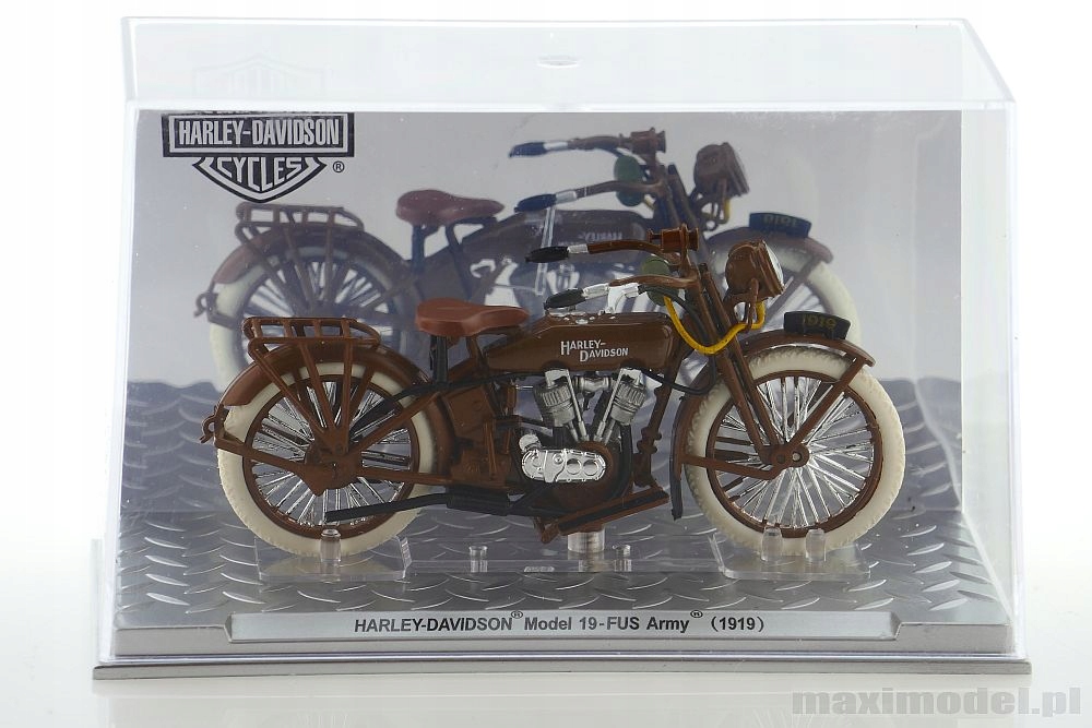 moto HARLEY DAVIDSON Model 19 FUS Army 1/24 ixo
