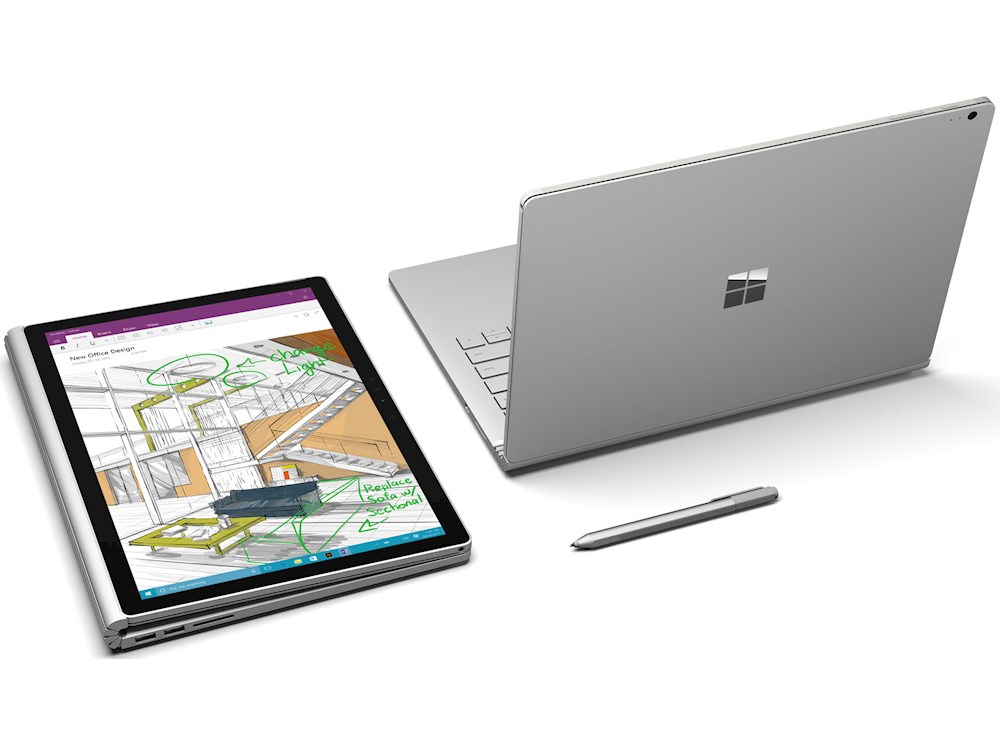 Microsoft Surface Book i76600U 1TB SSD GTX 965M