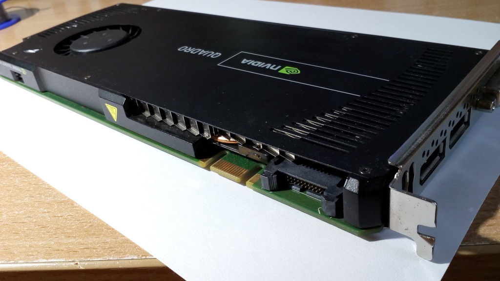 Nvidia Quadro 4000 2GB CAD USZKODZONA 7096254920