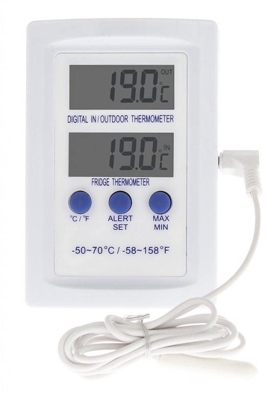 PRECYZYJNY TERMOMETR DO LODÓWKI DT5 WZORCOWANY 7201835908