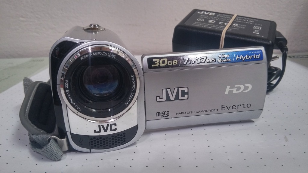 KAMERA JVC EVERIO 30 GB HDD GZMG333HEK 7254782959 oficjalne