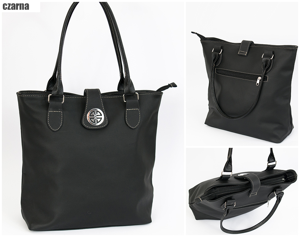 Torebka SkÃ³rzana SHOPPER BAG SkÃ³ra Naturalna zbr 7606525907