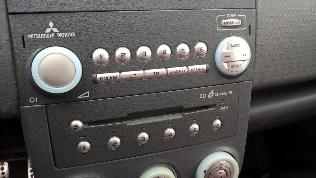 Mitsubishi Colt VI ,L.21D CZ3 radio fabryczne 7311063342 oficjalne