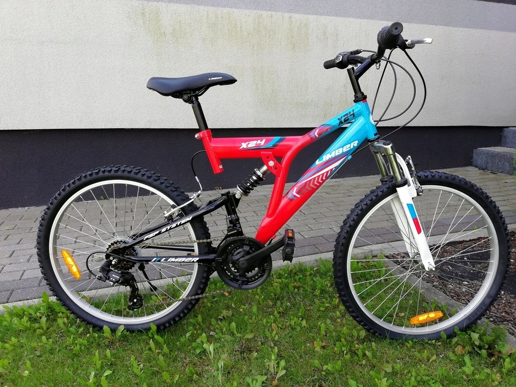 ROWER GÓRSKI MTB JUNIOR 24'' SHIMANO AMORTYZATORY 6831958642 oficjalne archiwum Allegro