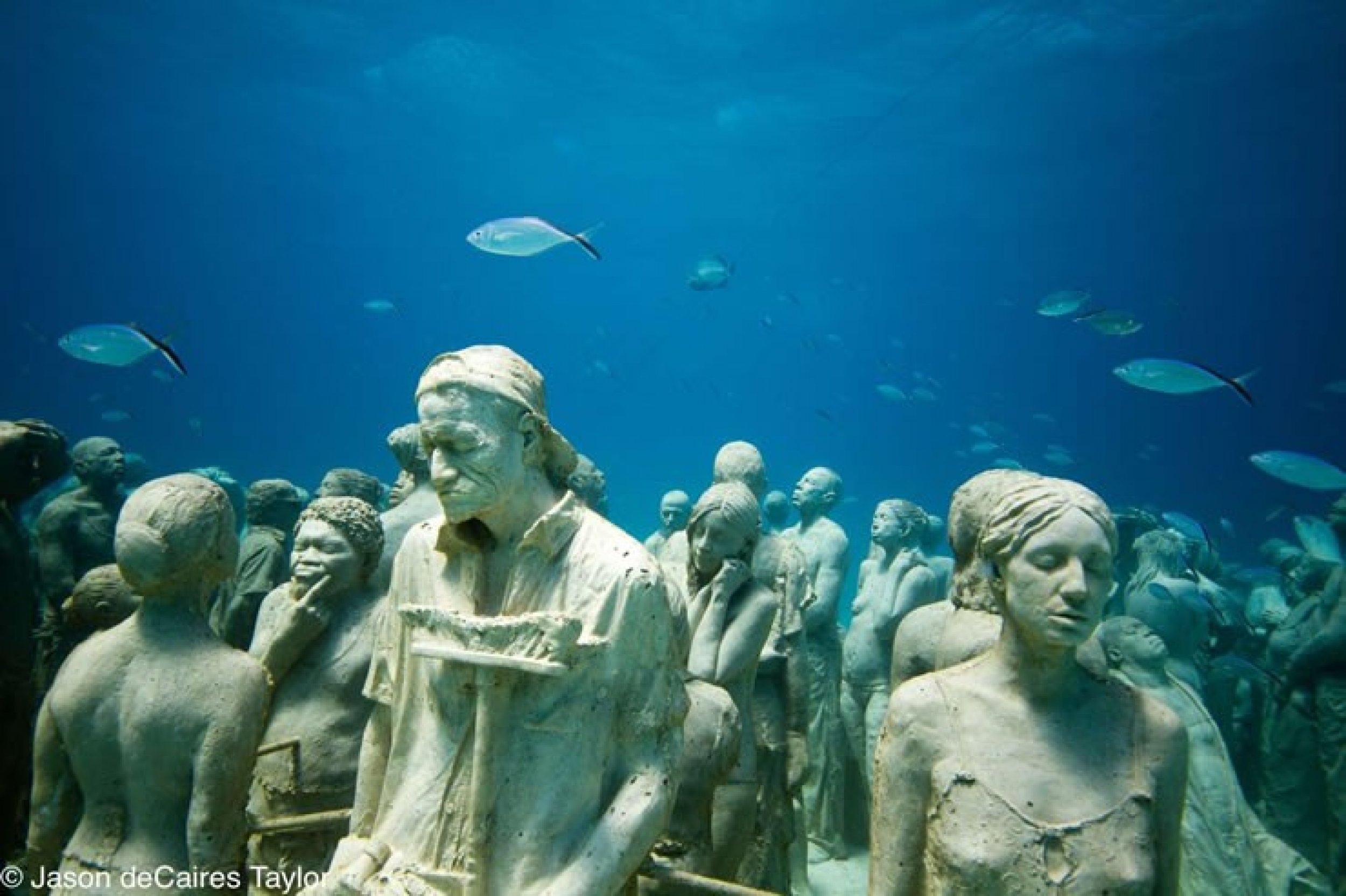 Underwater Sculptures Turn Natural Wonders (Video, Photos) IBTimes