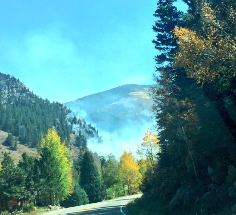 Minturn Fire Eagle County, Colorado, Wildfire Sparks At