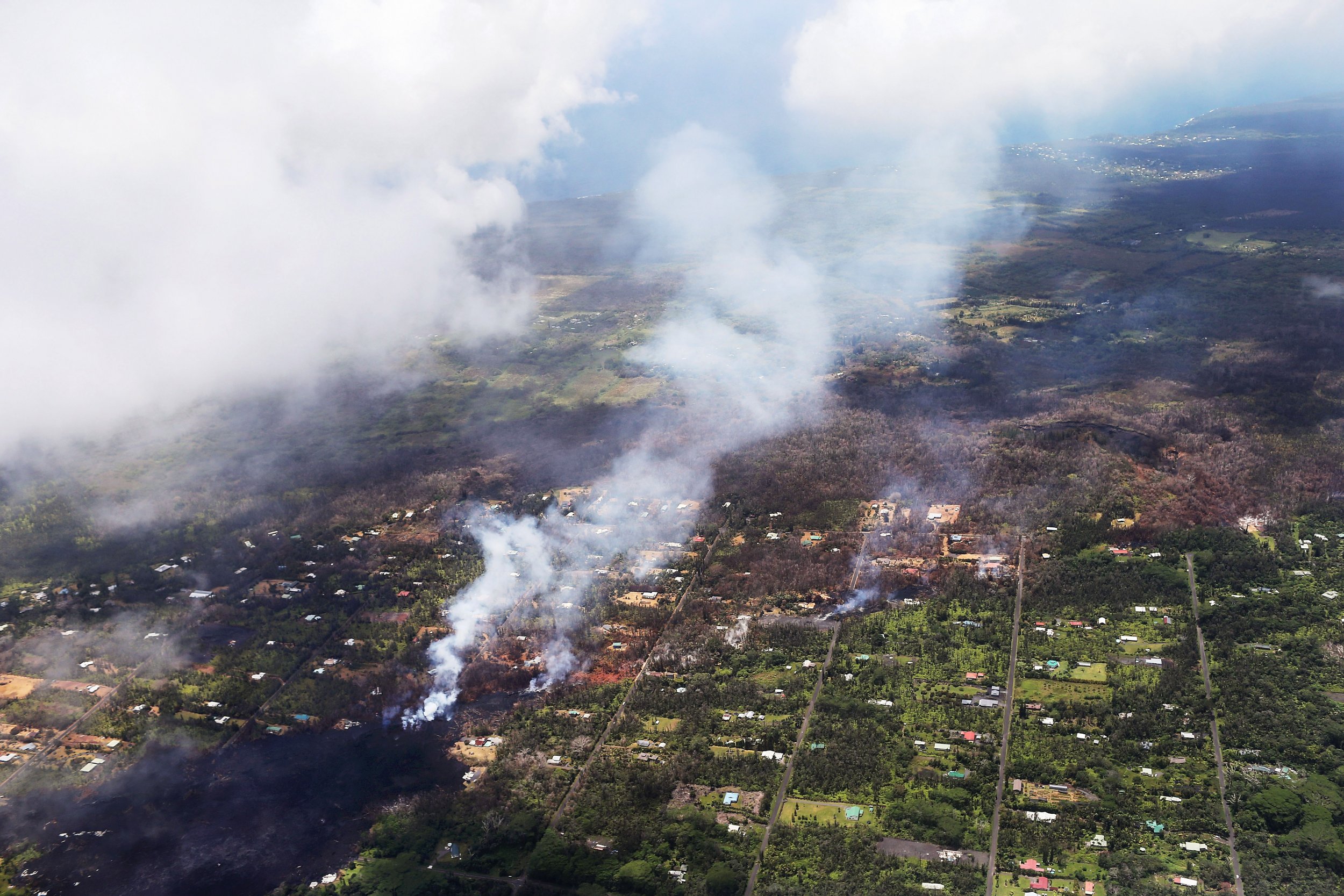 Hawaii Volcano Eruption Dangerous Volcanic Smog Blankets