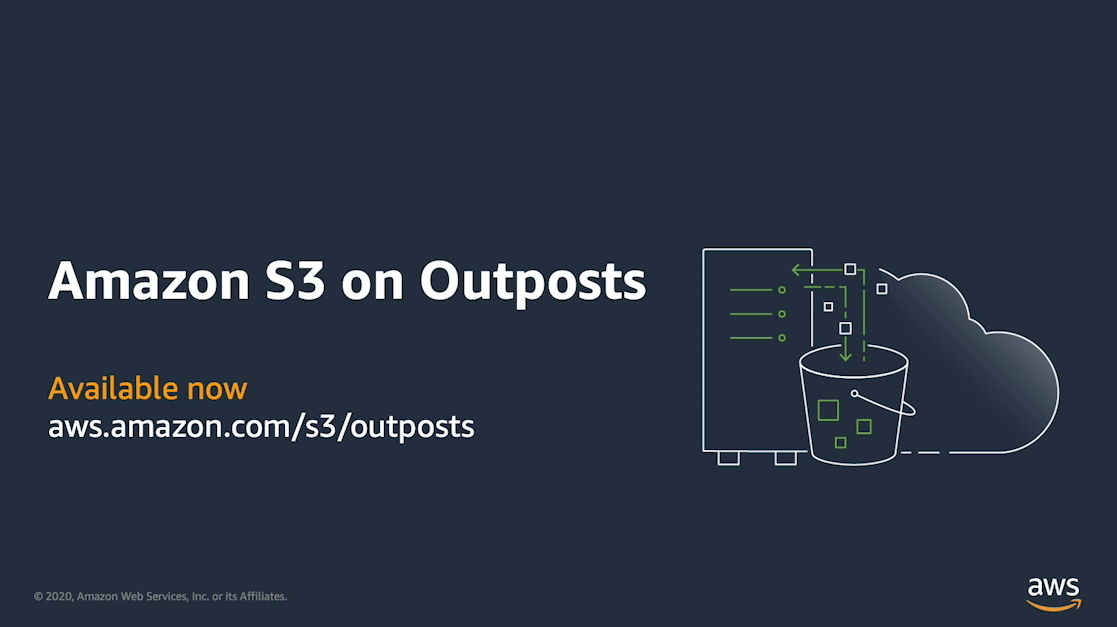 Amazon S3 on Outposts is now generally available, expanding object