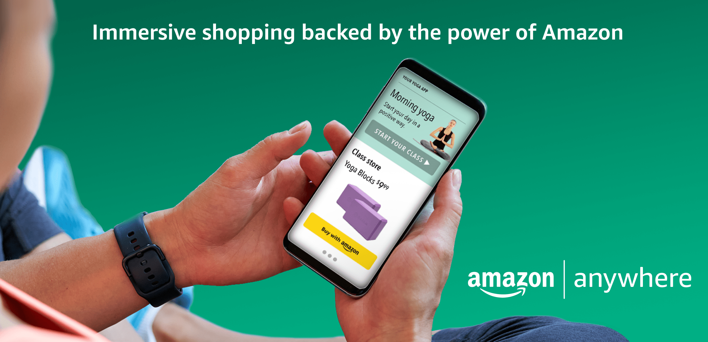 Facilitating Immersive Shopping Experiences with Amazon Anywhere Using