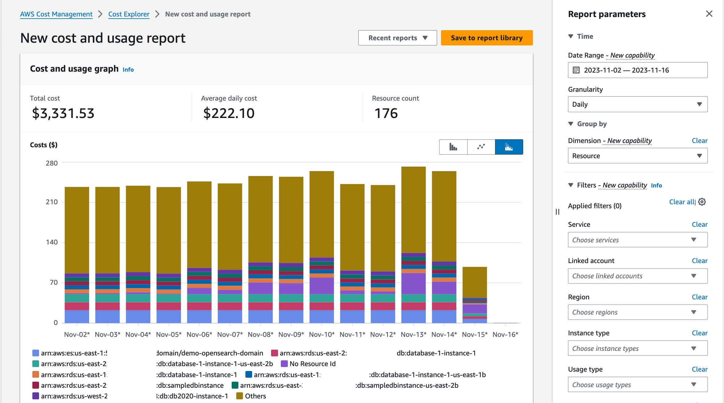 Cloud Financial Management AWS Cost Explorer Amazon  Services