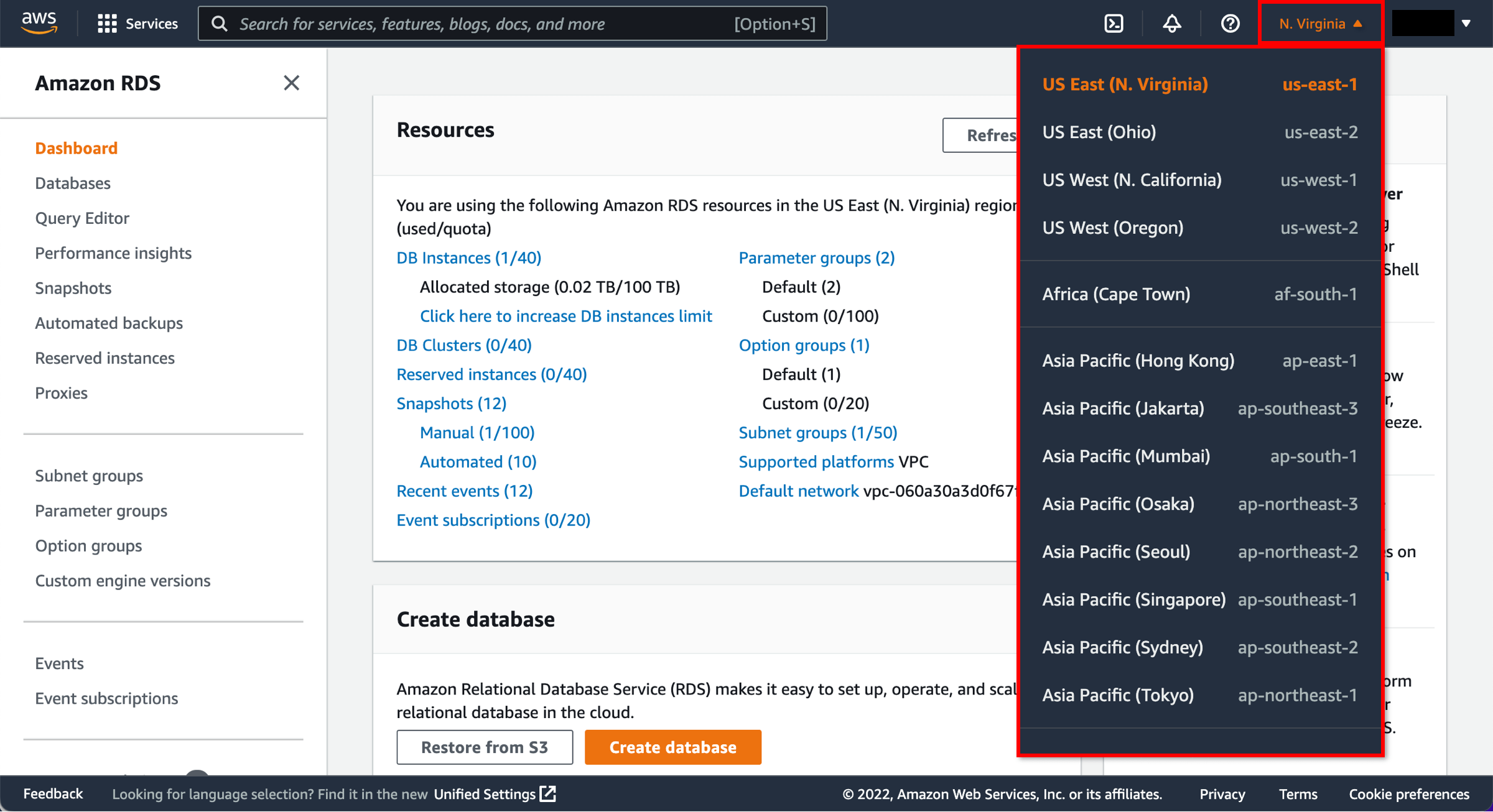 Create and Connect to a Microsoft SQL Server Database with Amazon RDS