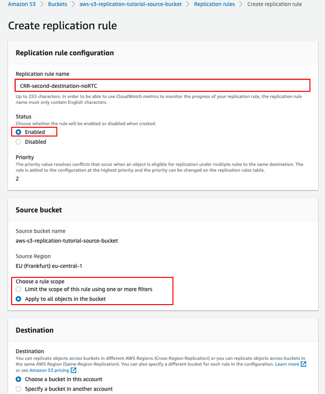Replicate Data within and between AWS Regions Using Amazon S3 Replication