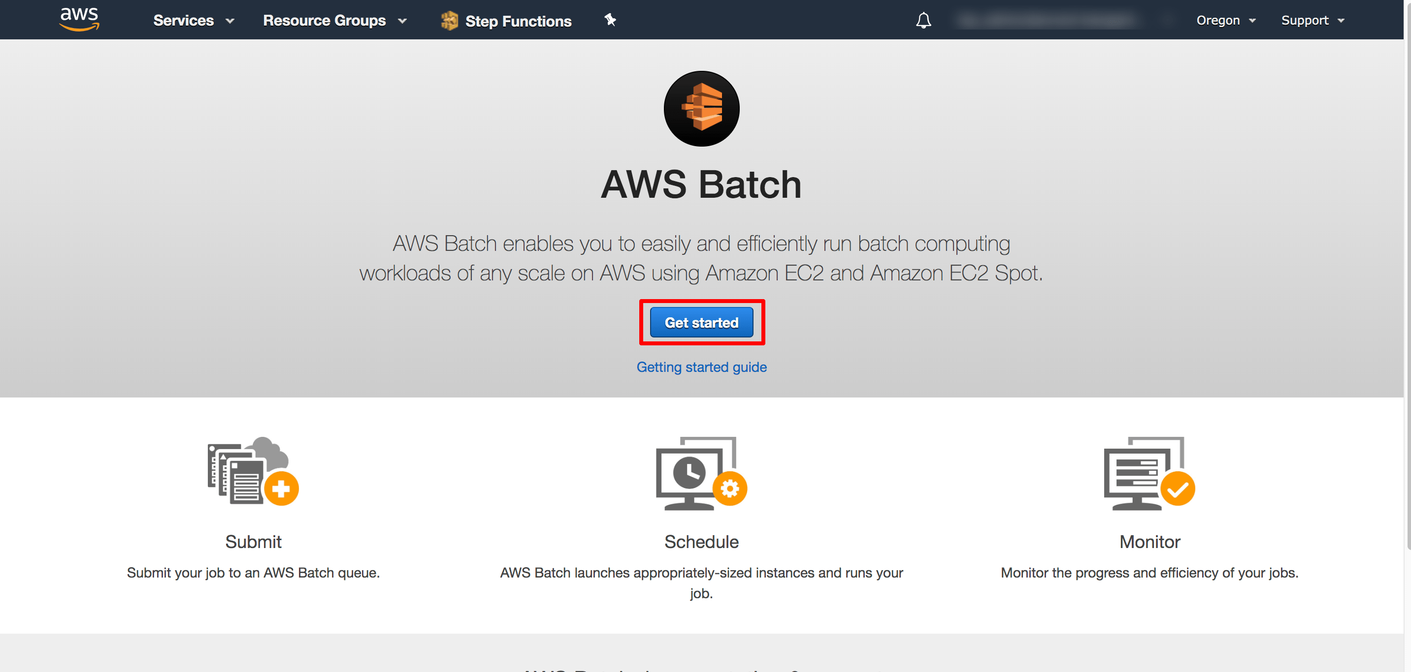 How to combine AWS Batch and Step Functions to create a video