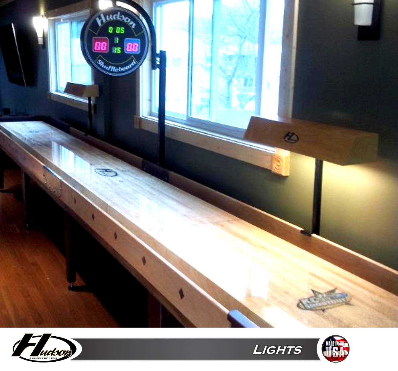 Shuffleboard Light Set