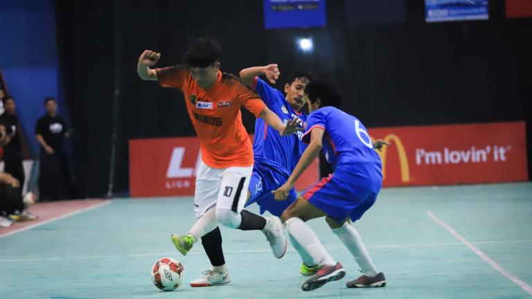 LIMA Futsal Putra Universitas Islam Nusantara Masih Terlalu Tangguh
