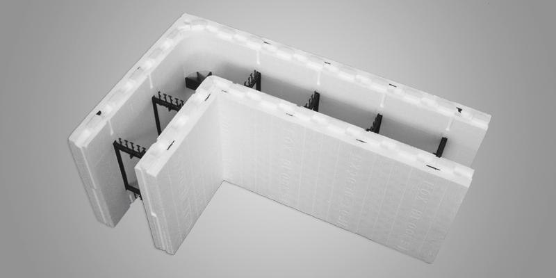 ICF Products & Dimensions Fox Blocks