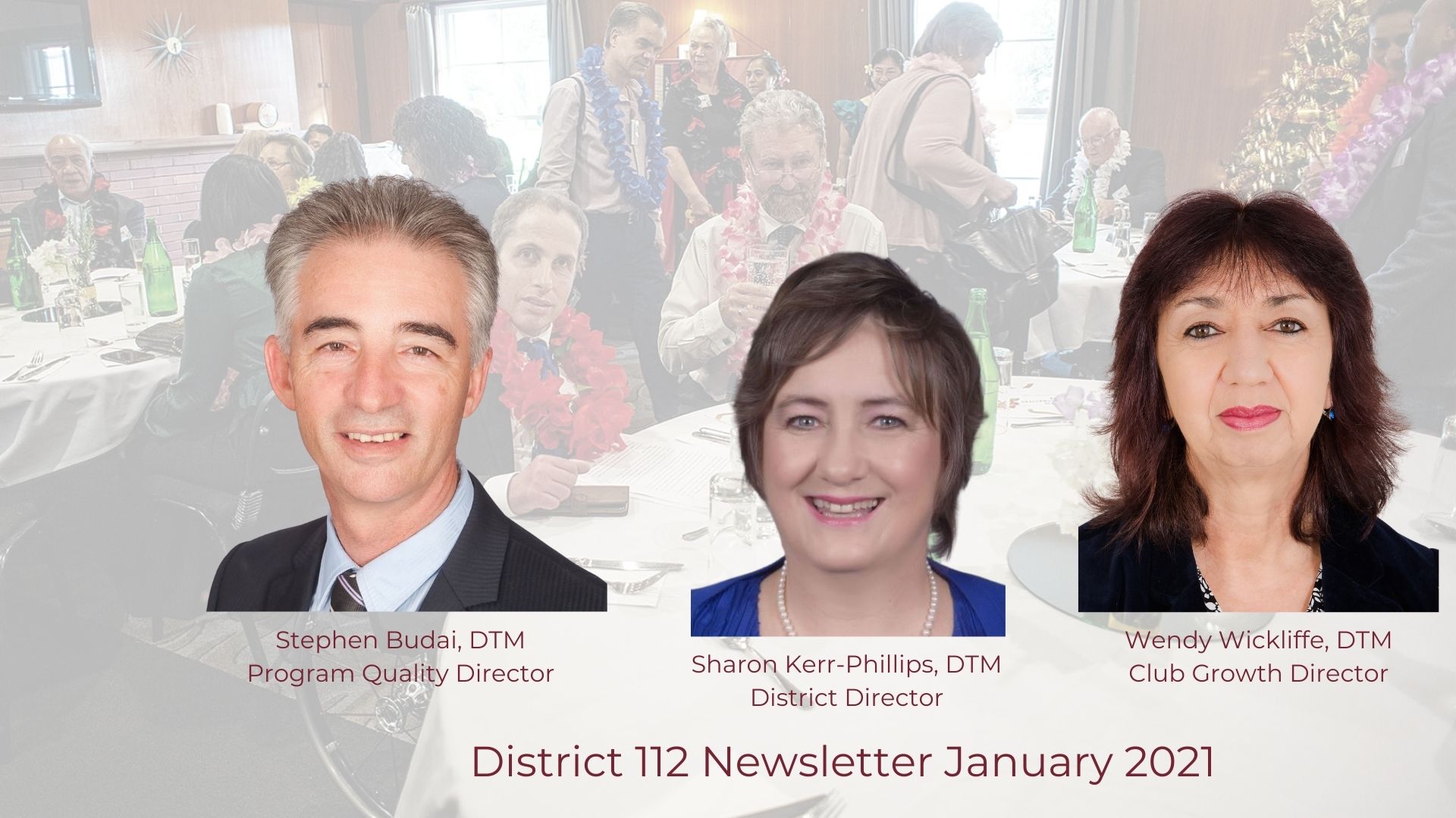 TOASTMASTERS NEW ZEALAND NORTH NEWSLETTER January 2021 Toastmasters