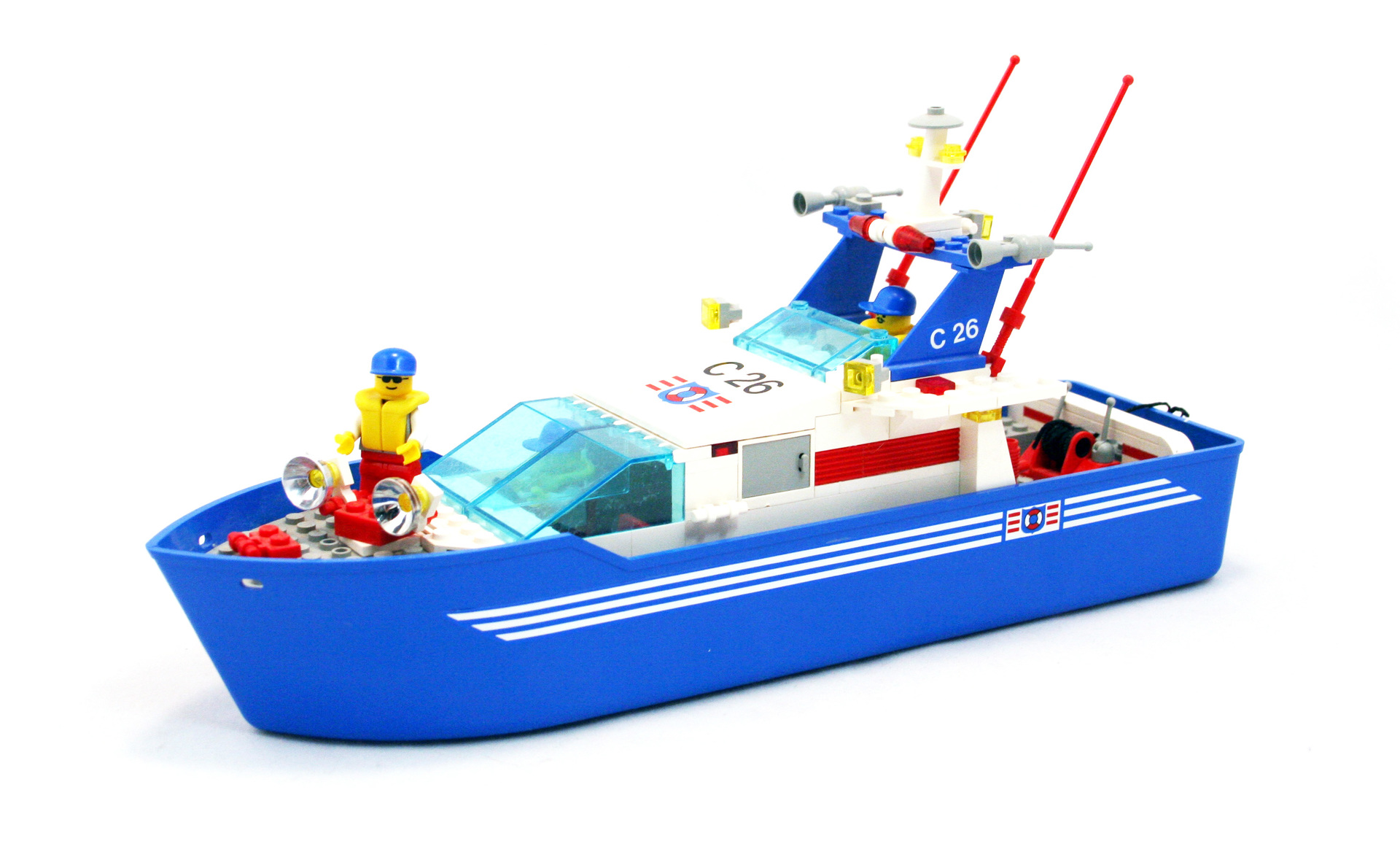C26 Sea Cutter LEGO set 40221 (Building Sets > Town > Coast Guard)