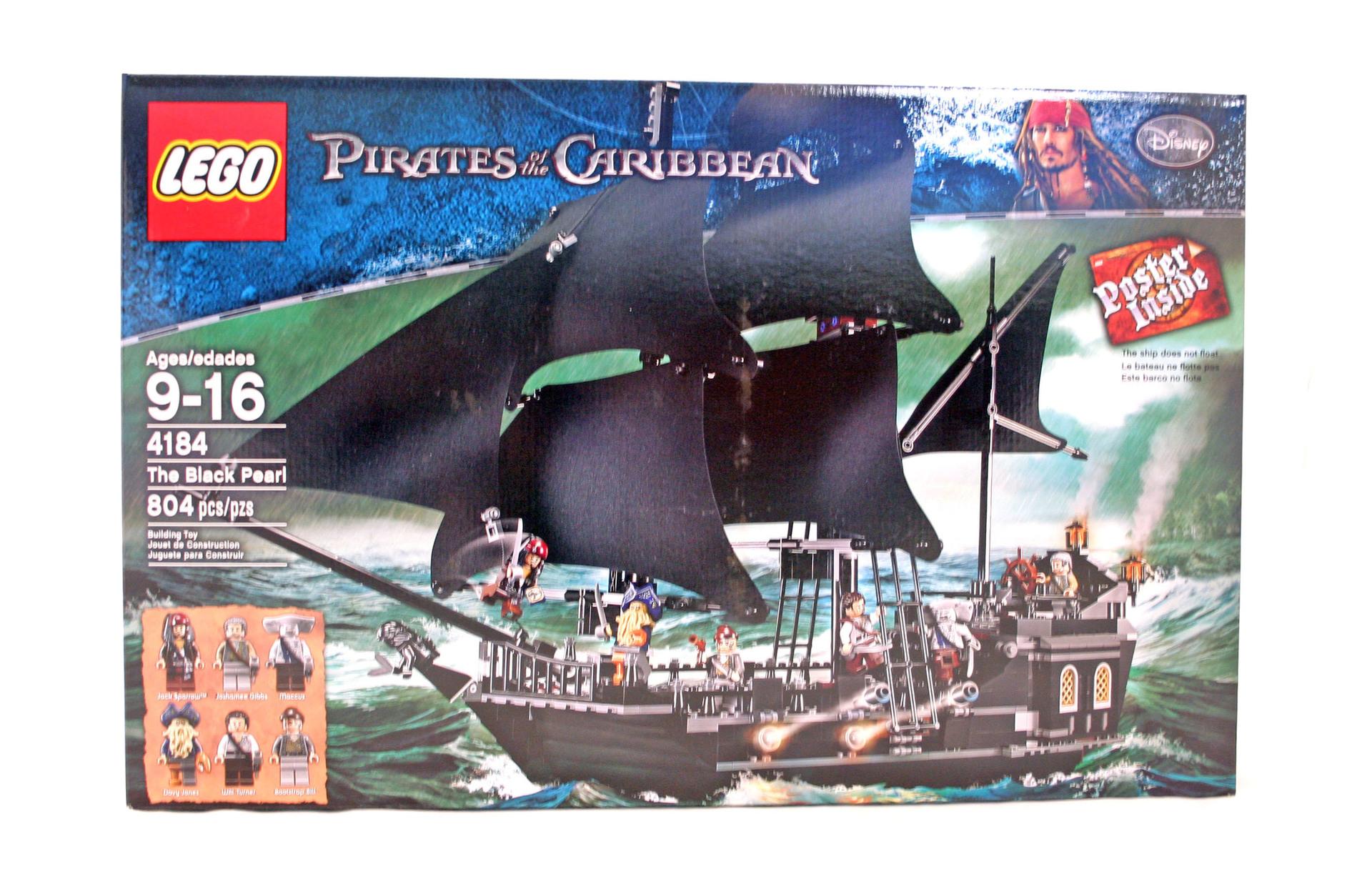 The Black Pearl LEGO set 41841 (Building Sets > Pirates > Piratesofthe Caribbean)