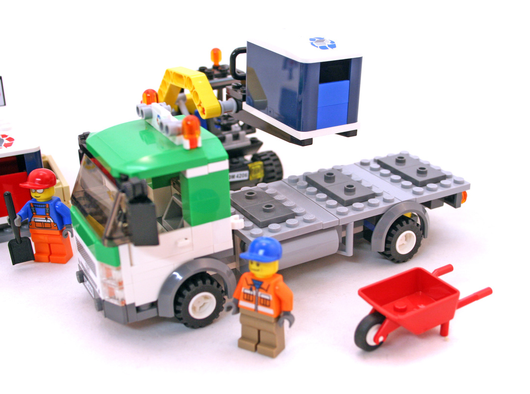 Recycling Truck LEGO set 42062 (Building Sets > City)