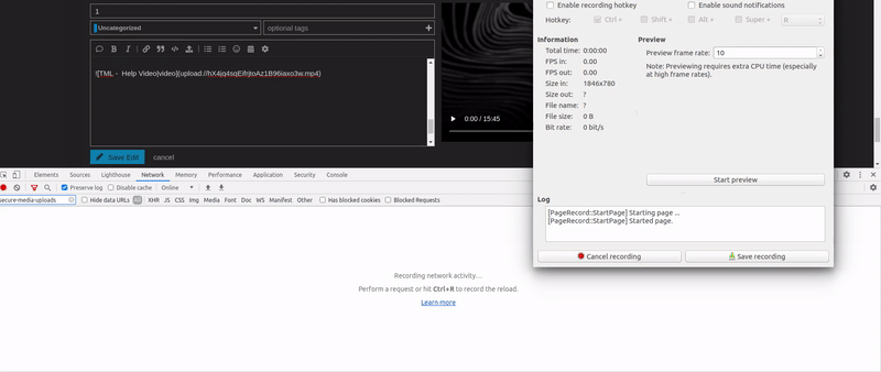 Sending Many Requests For Video Audio Upload While Editing Post Bug Discourse Meta
