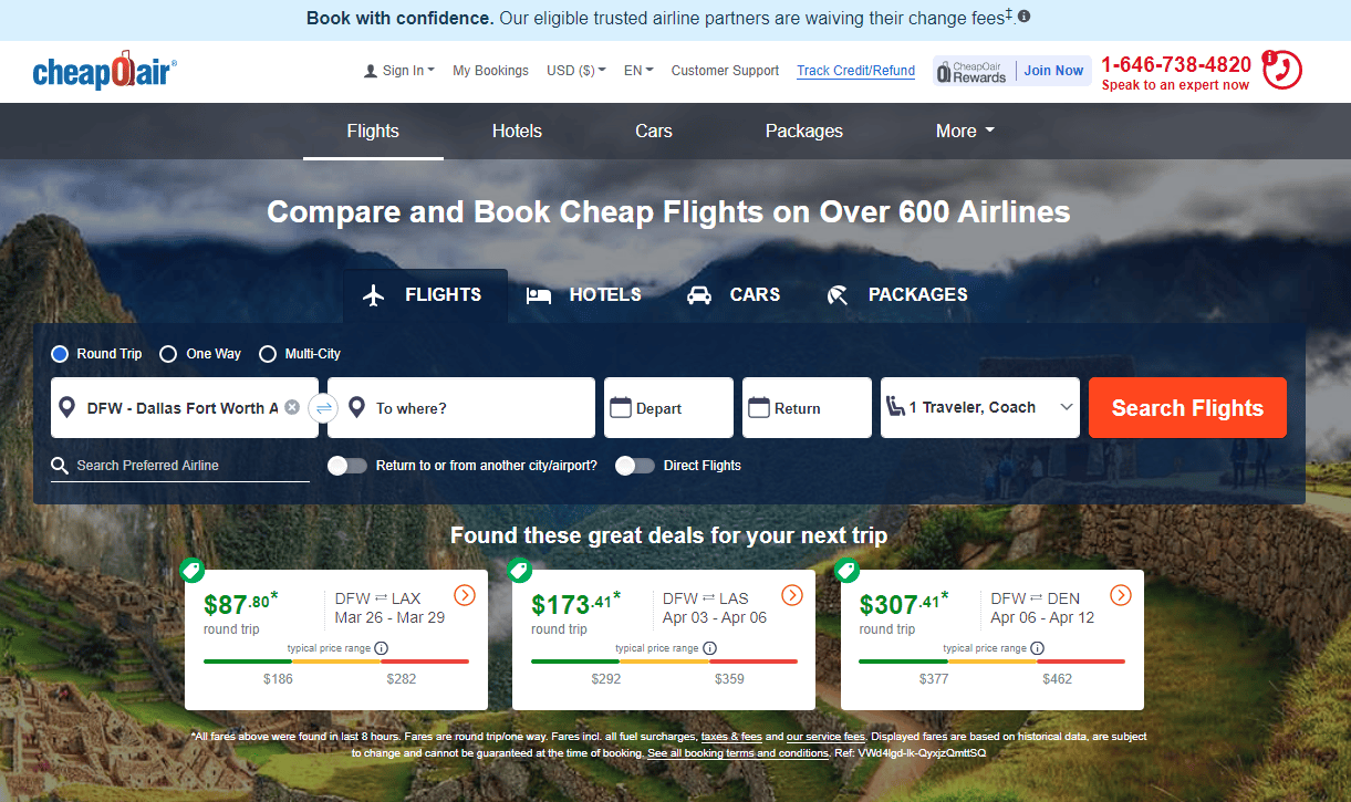 13 Best Airfare Sites to Book Cheapest Plane Tickets (Up to 6 Cashback