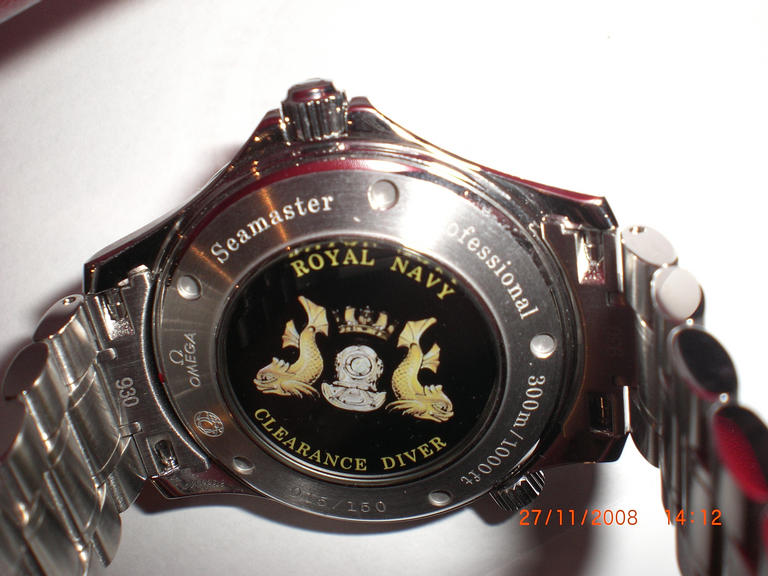 SPECIAL EDITION ROYAL NAVY CLEARANCE DIVER OMEGA SEAMASTER