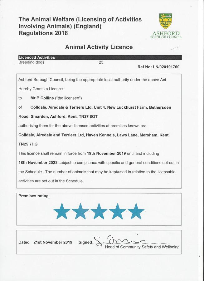 Review Of Breeding Licence References Eq2daily