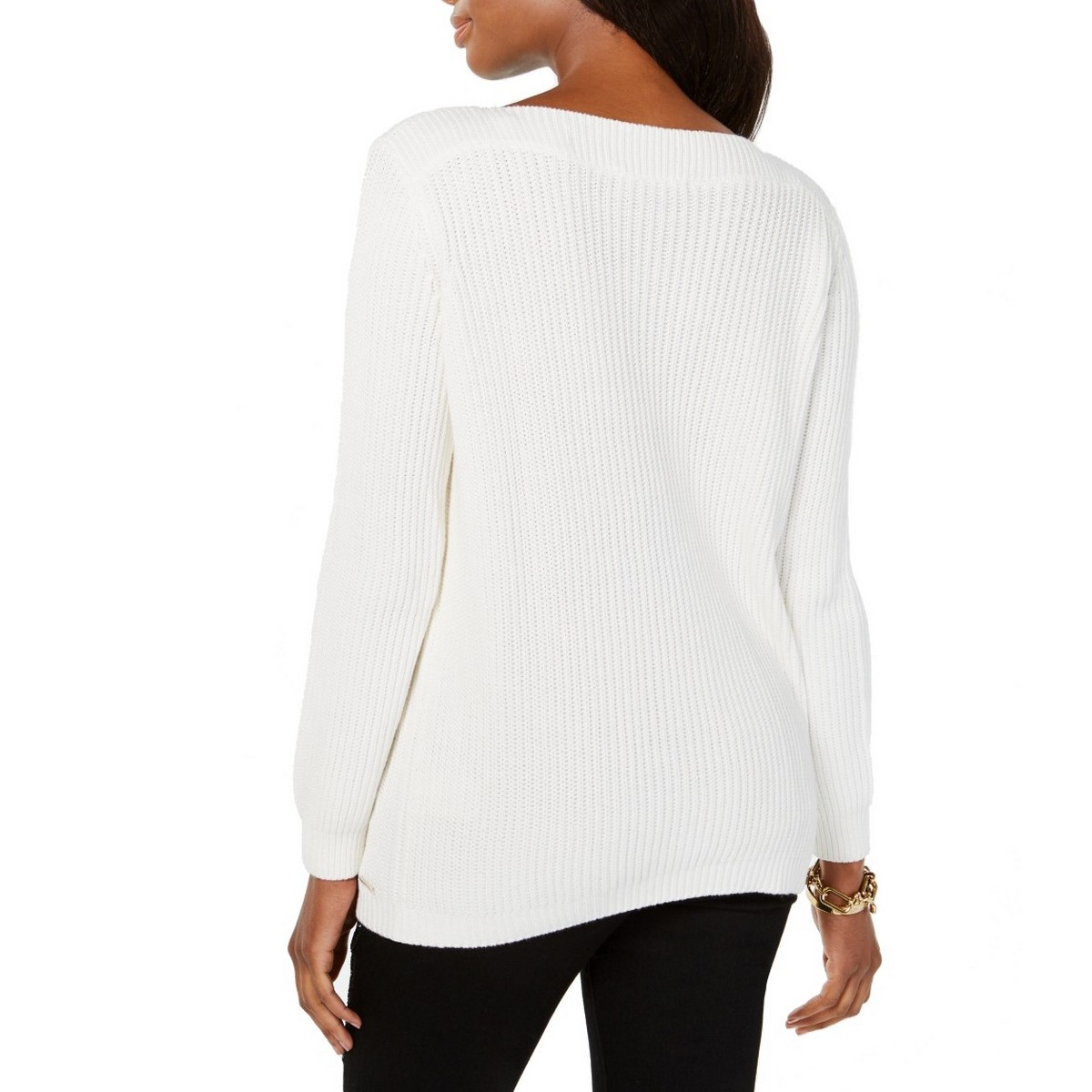 TOMMY HILFIGER NEW Women's Cableknit Boat Neck Sweater Top TEDO eBay