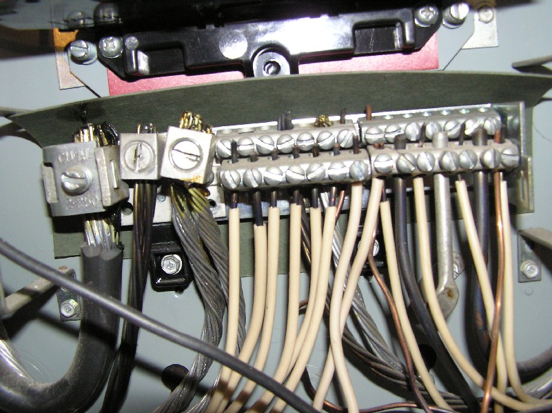Discoloration was caused by a lightning strike! Electrical