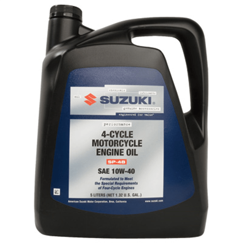 Suzuki Performance 4Cycle Motorcycle Engine Oil 10W40 5 Liter eBay
