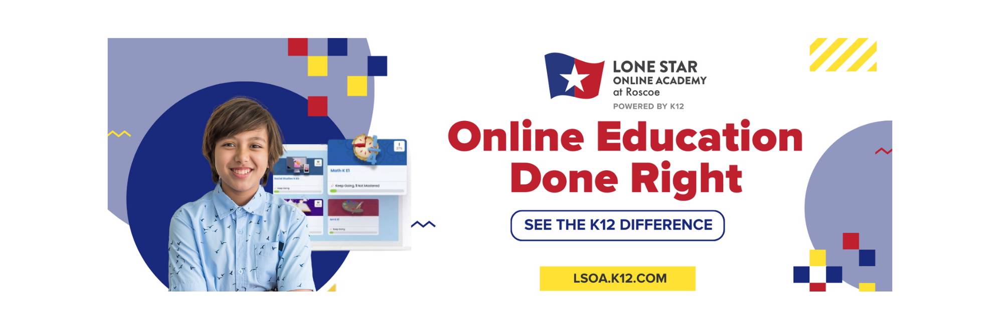 Lone Star Online Academy at Roscoe in TX Niche