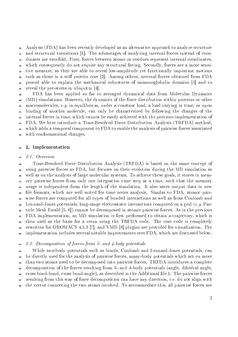Journal of Chromatography A template For Authors