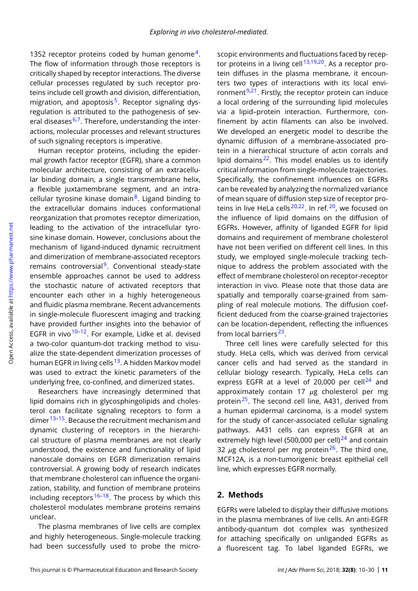 An International Journal of Advances in Pharmaceutical Sciences