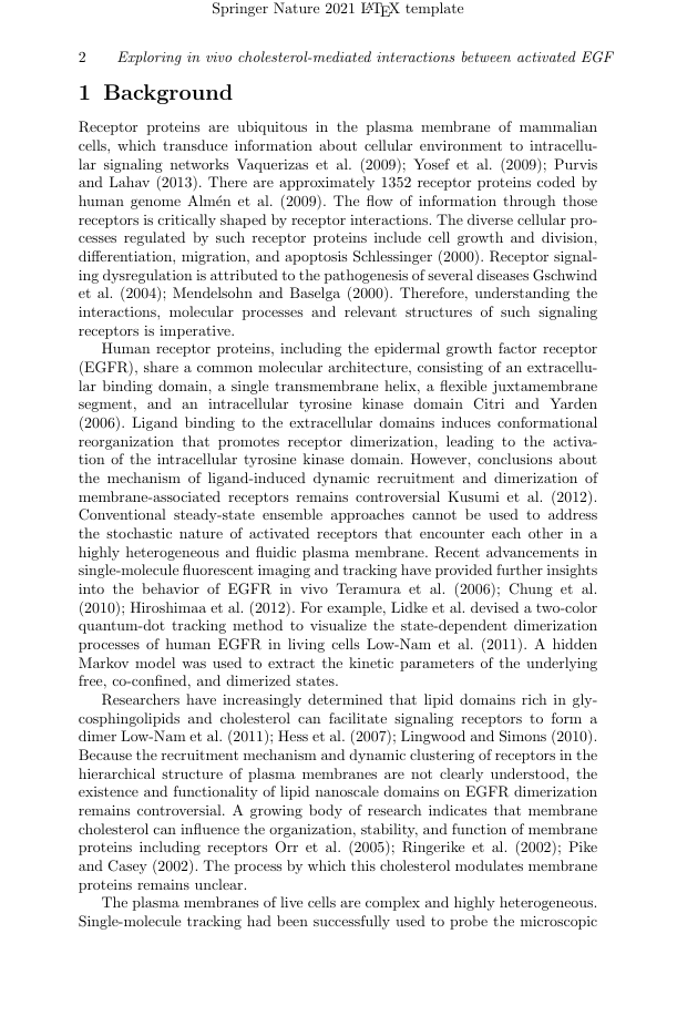 Springer Nature Chicagobased Humanities Reference Style Template