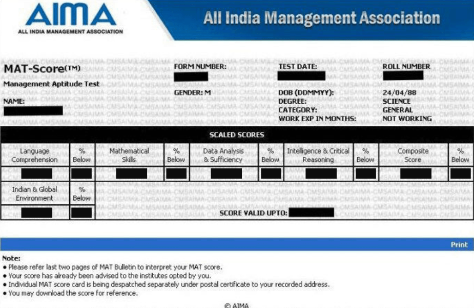 MAT 2023 Result (Dec Session) Steps to Download Scorecard CBT, PBT