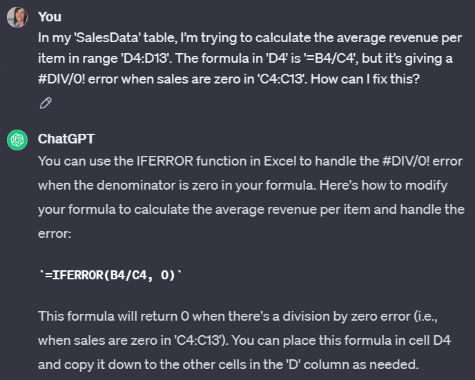 Excel + ChatGPT Integration to Solve Any Problem • My Online Training Hub