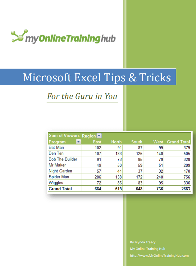 Resource Downloads • My Online Training Hub