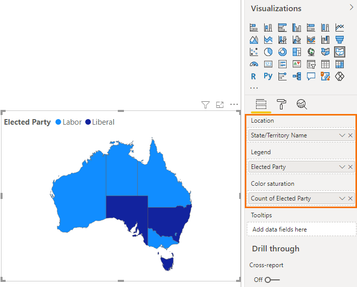 Shape Maps in Power BI LaptrinhX