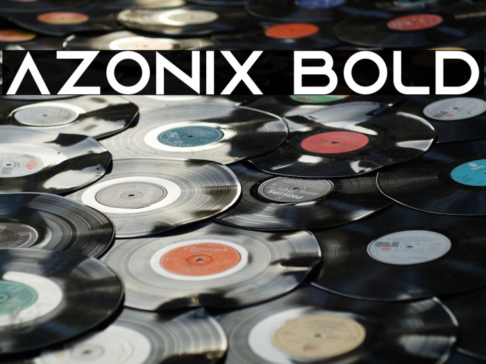 Azonix Bold Font