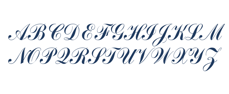 CommercialScript Regular Schriftart
