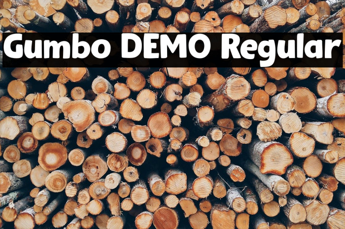 Gumbo DEMO Regular Font