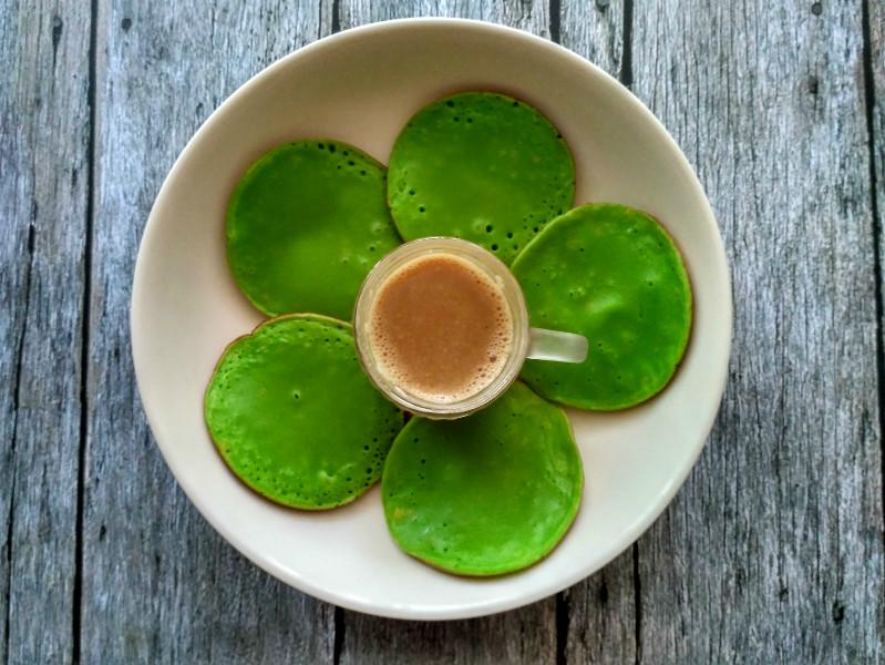 Resep Mudah Serabi Pandan Kuah Gula Santan Womantalk