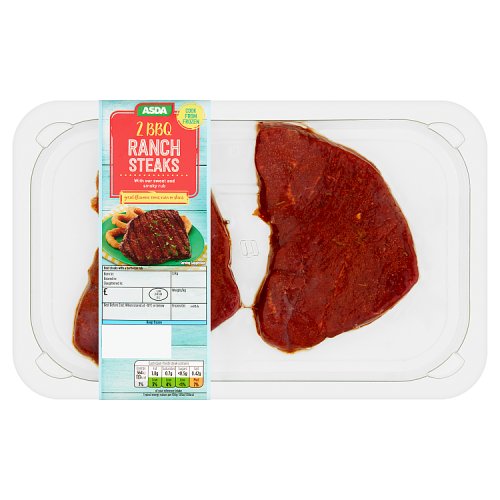 Asda 2 BBQ Ranch Steaks Really Good Culture