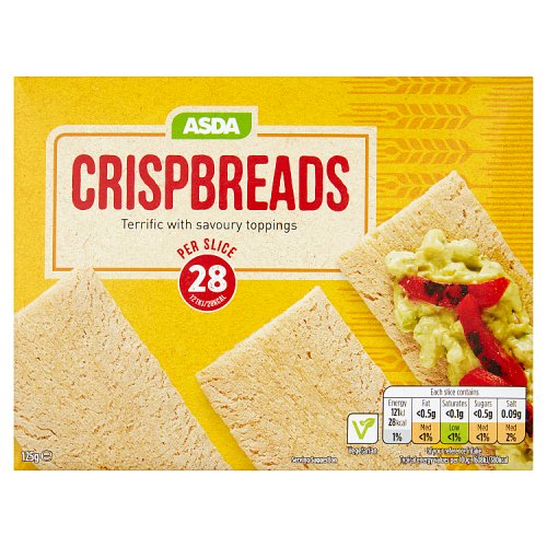 Asda Crispbreads 125g Really Good Culture