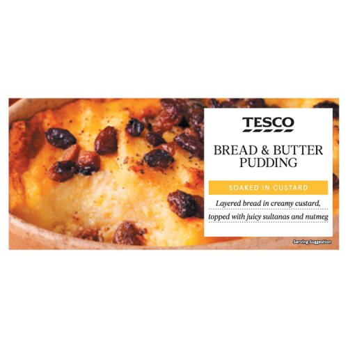 Tesco Bread & Butter Pudding 500g Really Good Culture