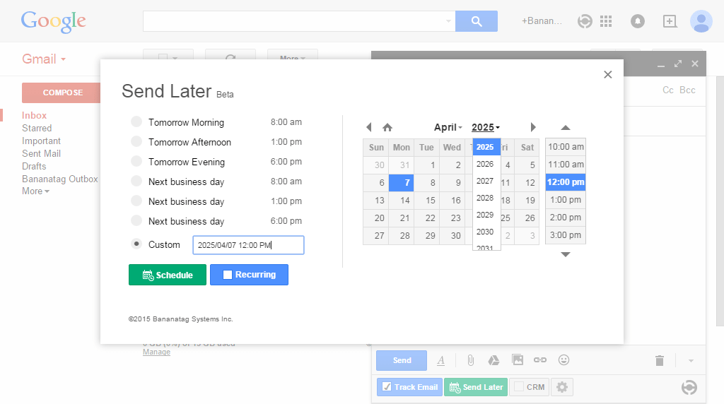Make a Digital Time Capsule with Email Scheduling Bananatag