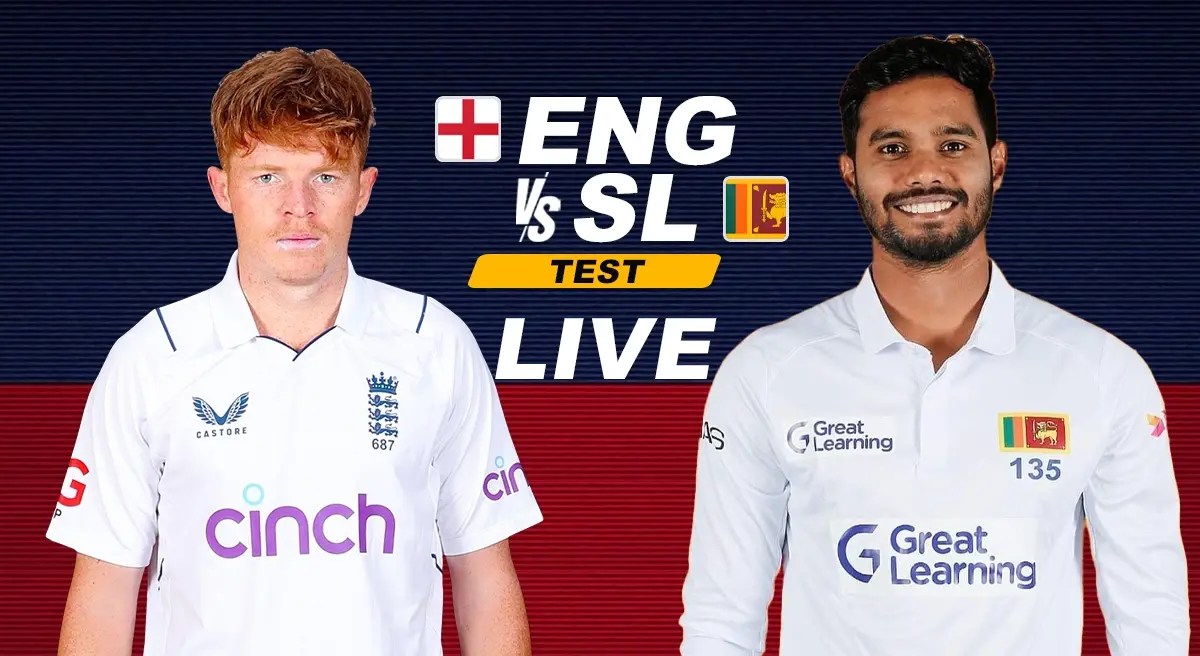 ENG vs SL 1st Test Day 3 Live Score Jamie Smith century loading?