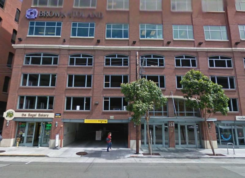 Townsend Garage at 153 Townsend St. San Francisco Parking